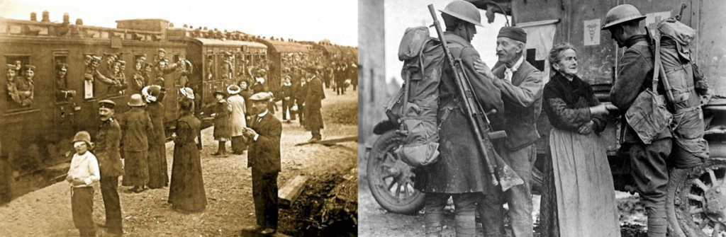 Mobilização geral da população para a guerra que se avizinhava