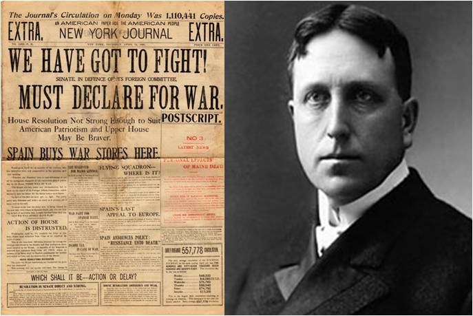 Depois de, em poucos anos, ter tornado o San Francisco Examiner no jornal mais popular de São Francisco, Hearst ansiava por dar cartas num mercado maior. Com apoio familiar, comprou o New York Journal e protagonizou uma revolução no jornalismo praticado em Nova Iorque.