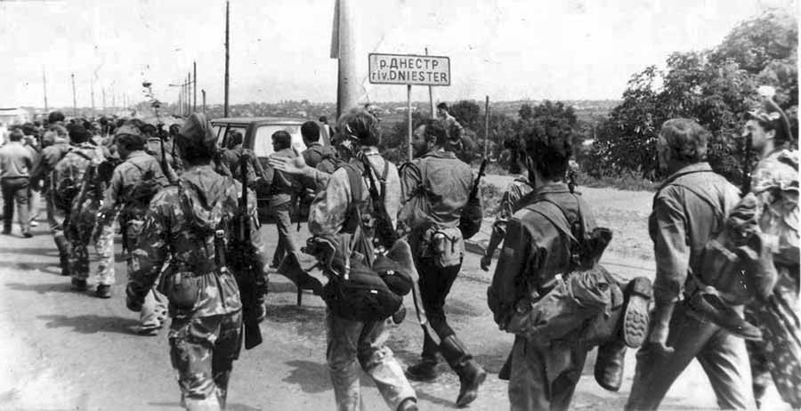 O fim da União Soviética originou também a separação da Moldávia.