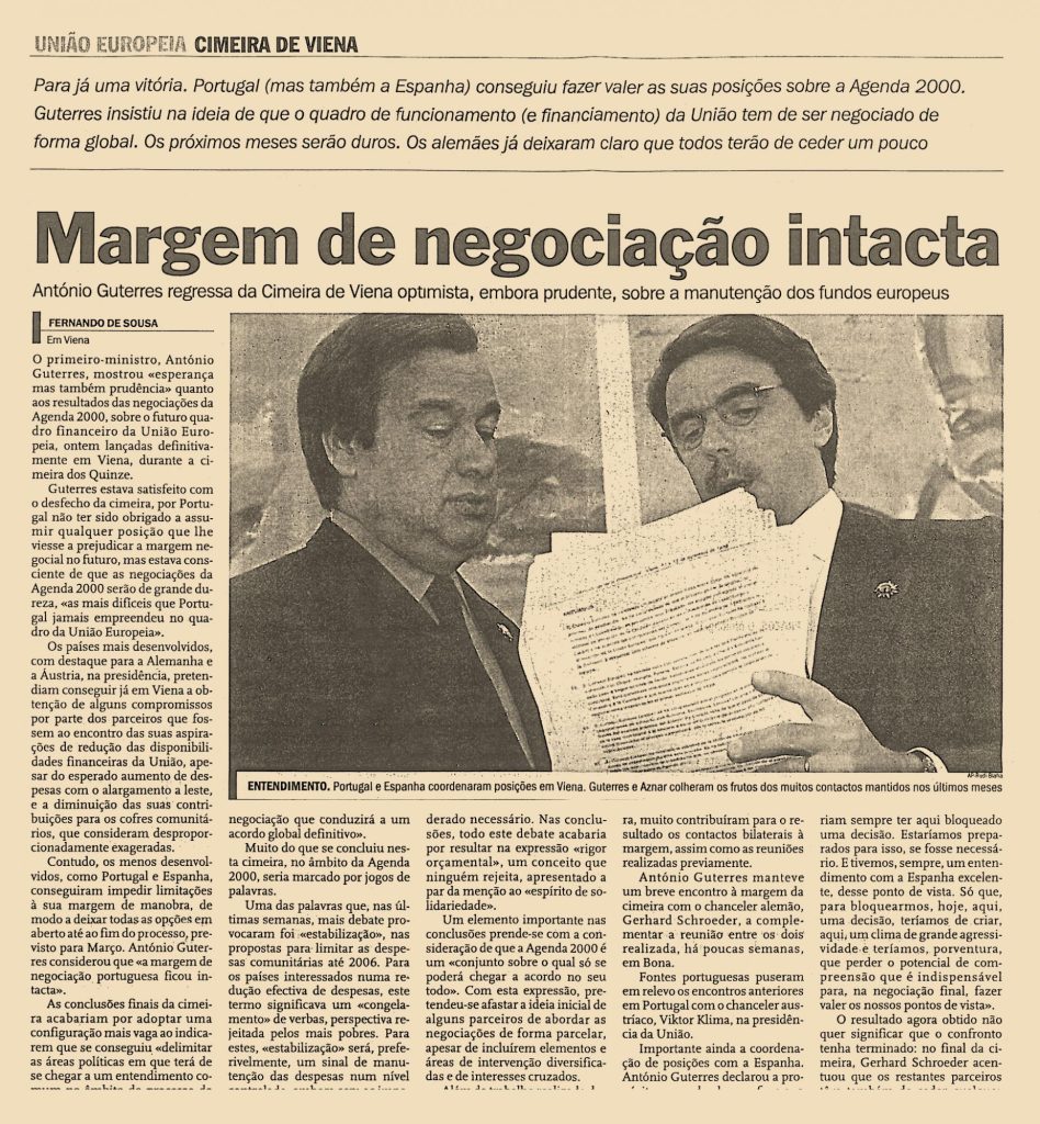 Margem de negociação intacta 