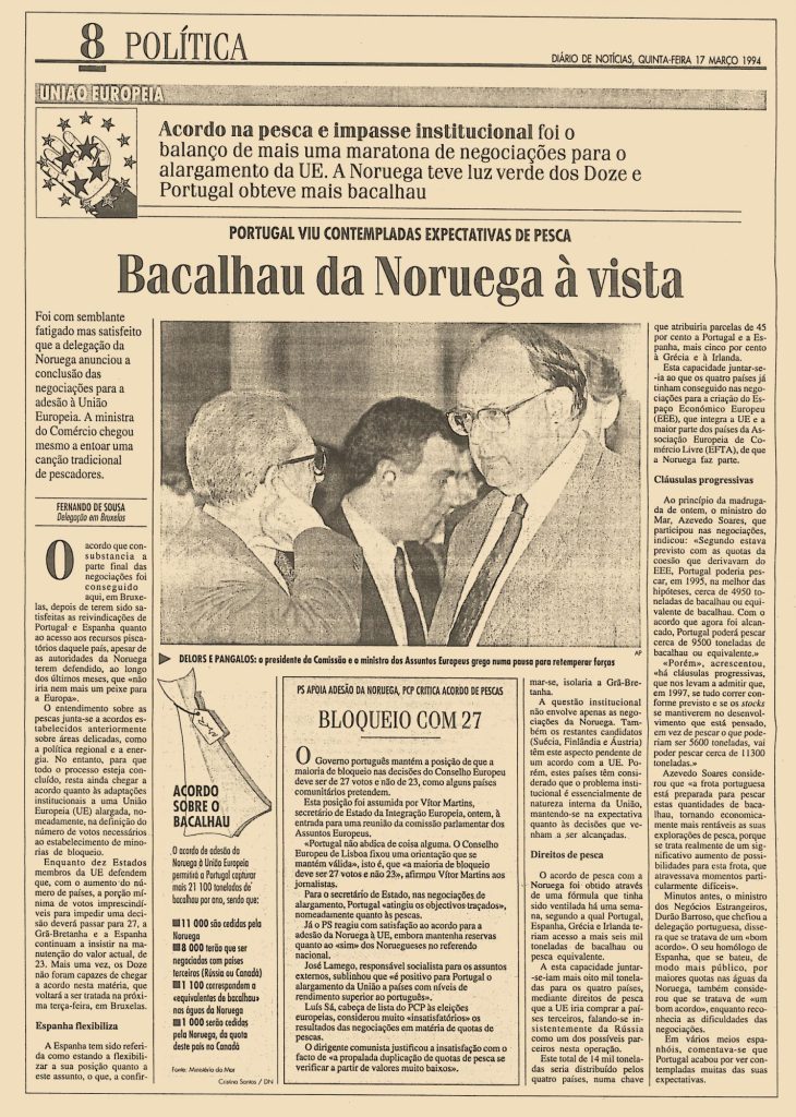 Bacalhau da Noruega à vista 