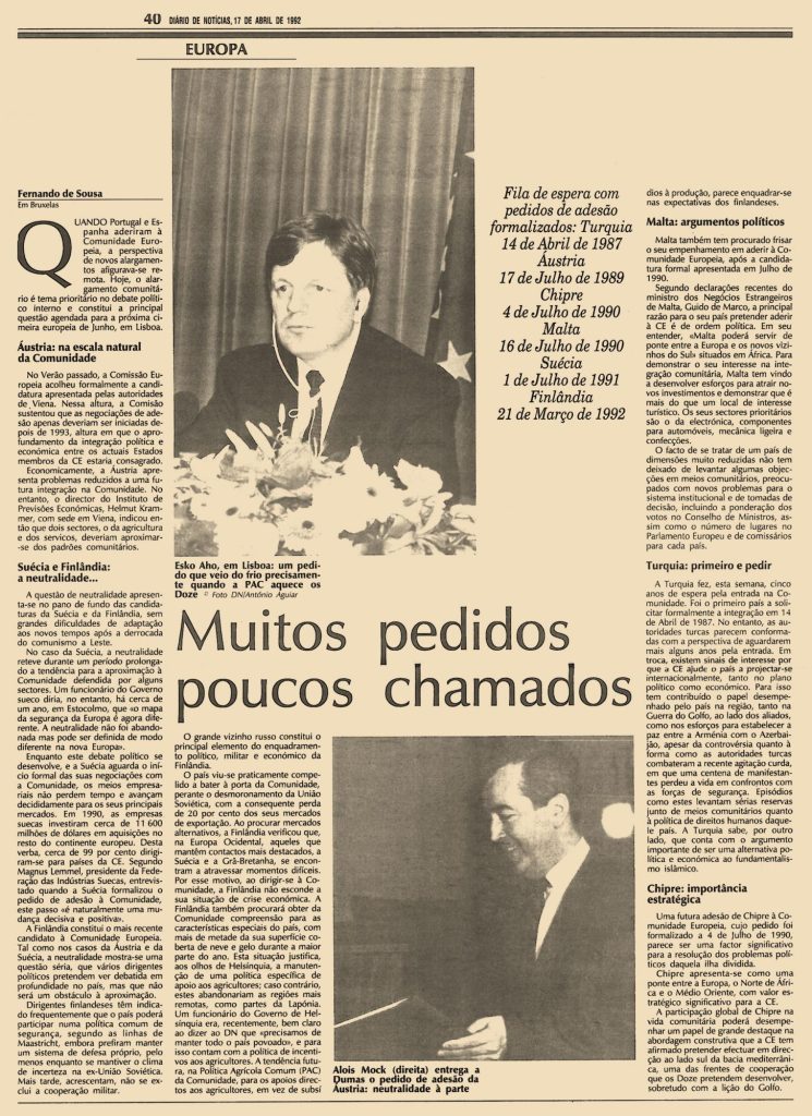 Muitos pedidos poucos chamadas