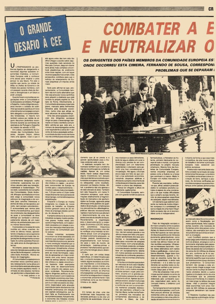 Combater a euro-esclerose e neutralizar o euro-pessimismo 