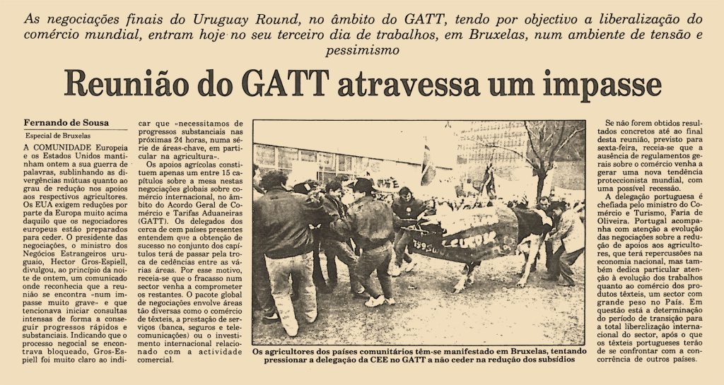 Reunião do GAAT atravessa um impasse