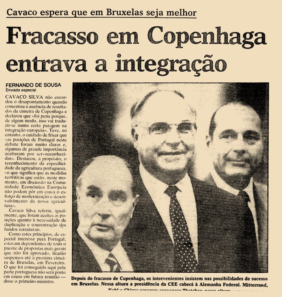 Fracasso em Copenhaga entrava a integração