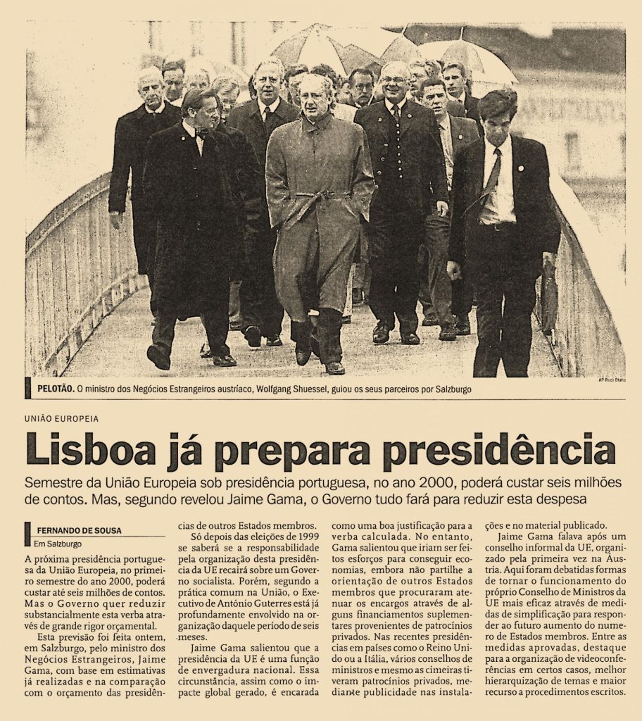 Lisboa já prepara presidência