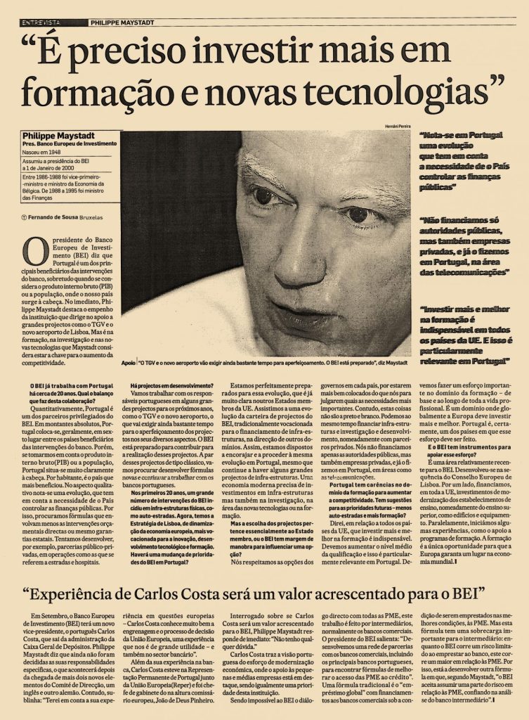 “É preciso investir mais em formação e novas tecnologias”