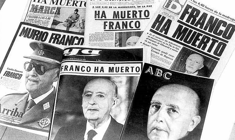 A ditadura de Franco só viria a terminar depois da morte de El Caudillo, em 1975. Espanha iniciava a transição para a democracia.
